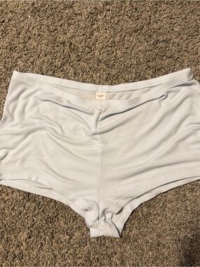 Victoria's Secret Light Blue Super Soft Sleep Lounge Shorts